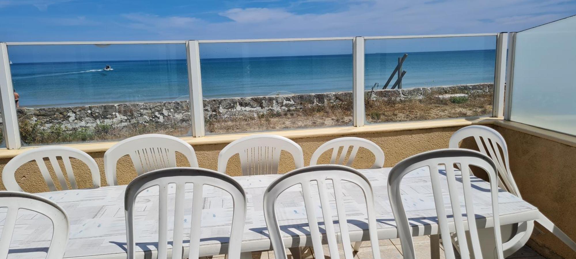 Villa Relais Des Iles Saint Marcouf Esterno foto